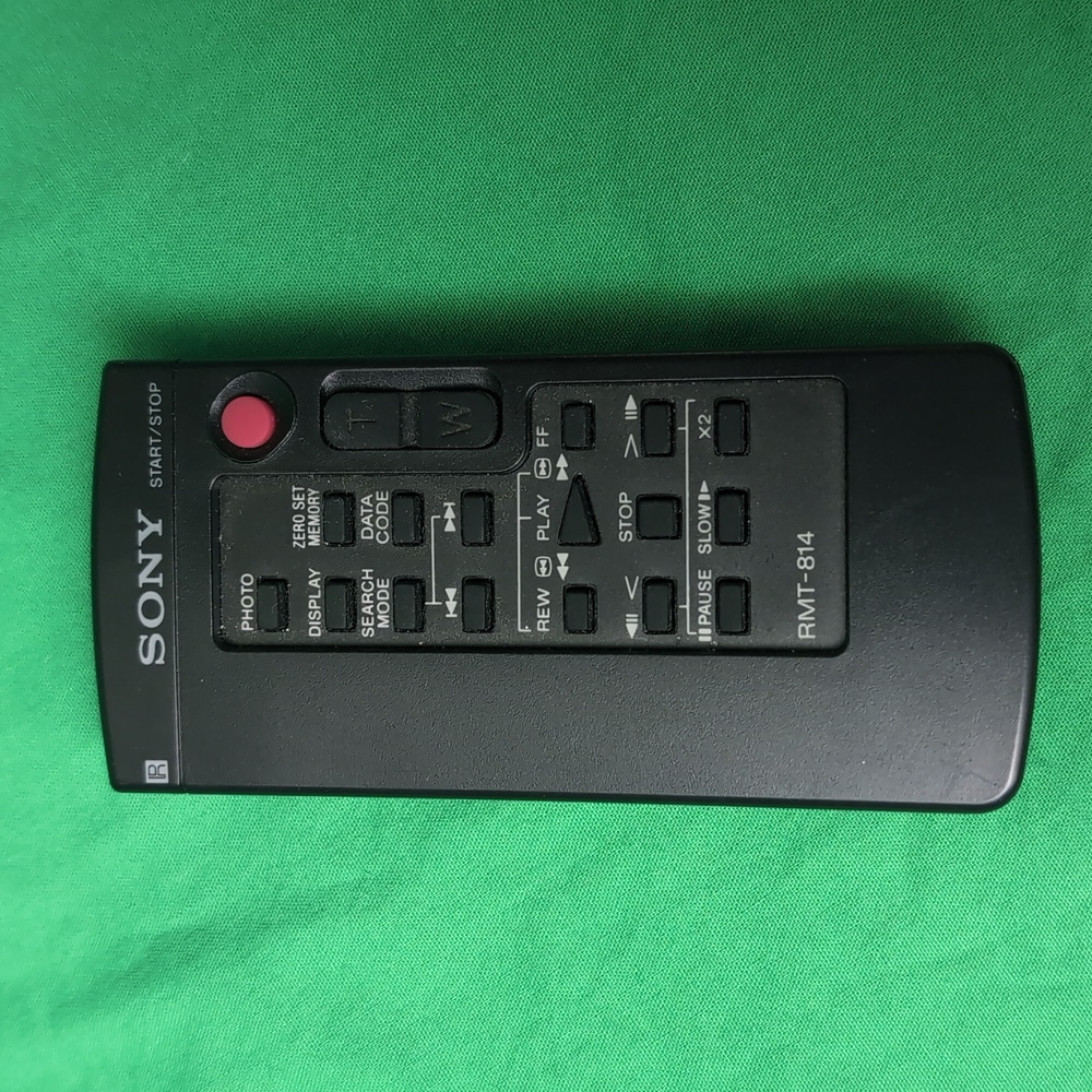 Sony RMT-814 Digital Handycam Remote Control Black